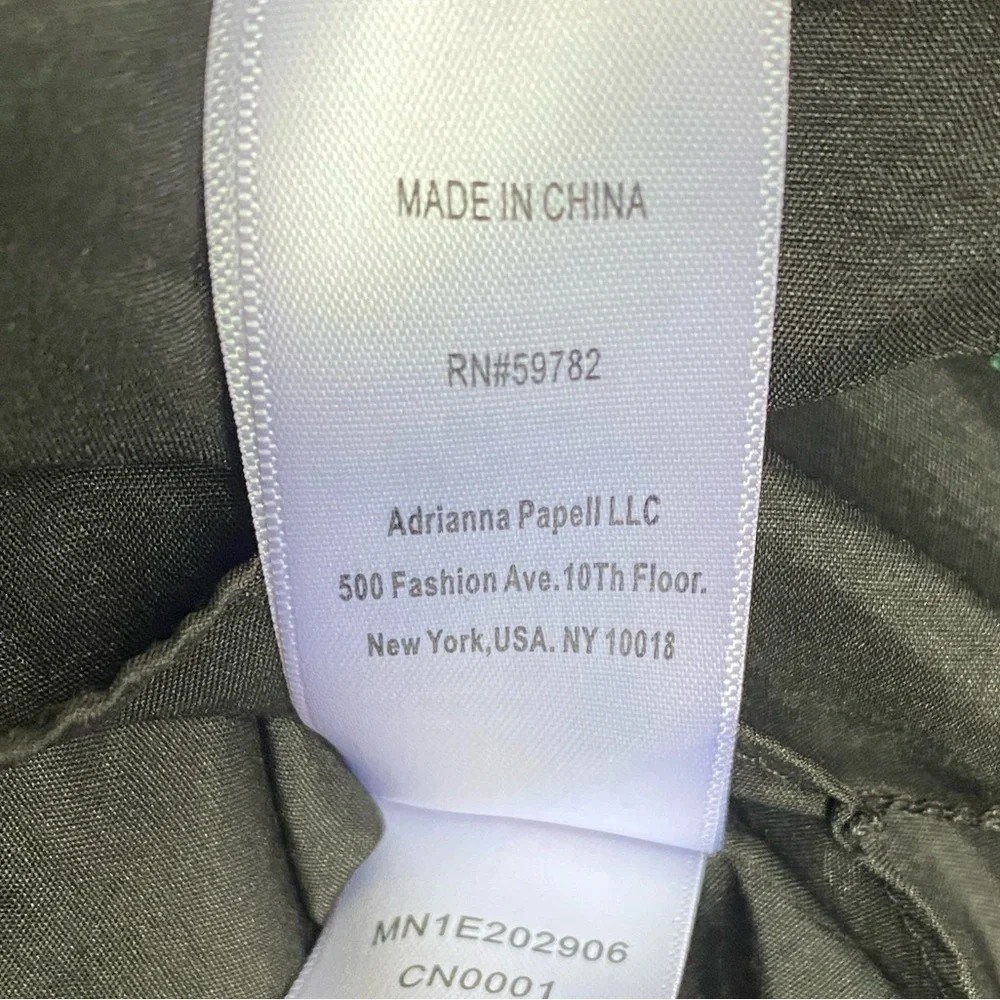 Elegant Dark Floral Jacquard High Low Dress - Picture 10 of 11